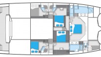 DAMRAK II - Layout Hull deck